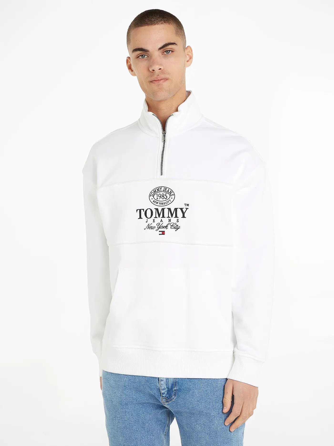 TOMMY JEANS | Troyer Sweater | 